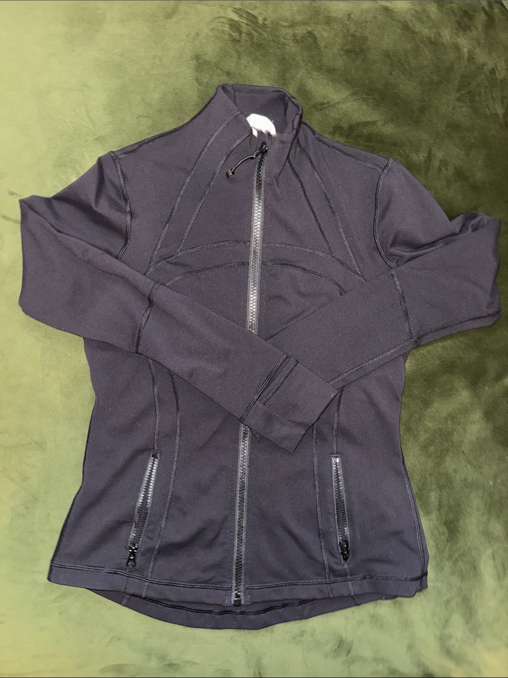 lululemon athletica Black Full-Zip Athletic Jacket